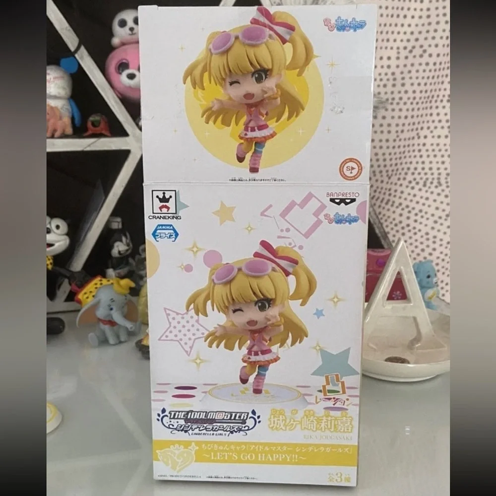 Idolmaster Cinderella Girls Rika Jougasaki 2.4” Anime Chibi Figure w/ Box